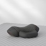 Oreiller de massage électrique pour la nuque, chauffant et vibrant.