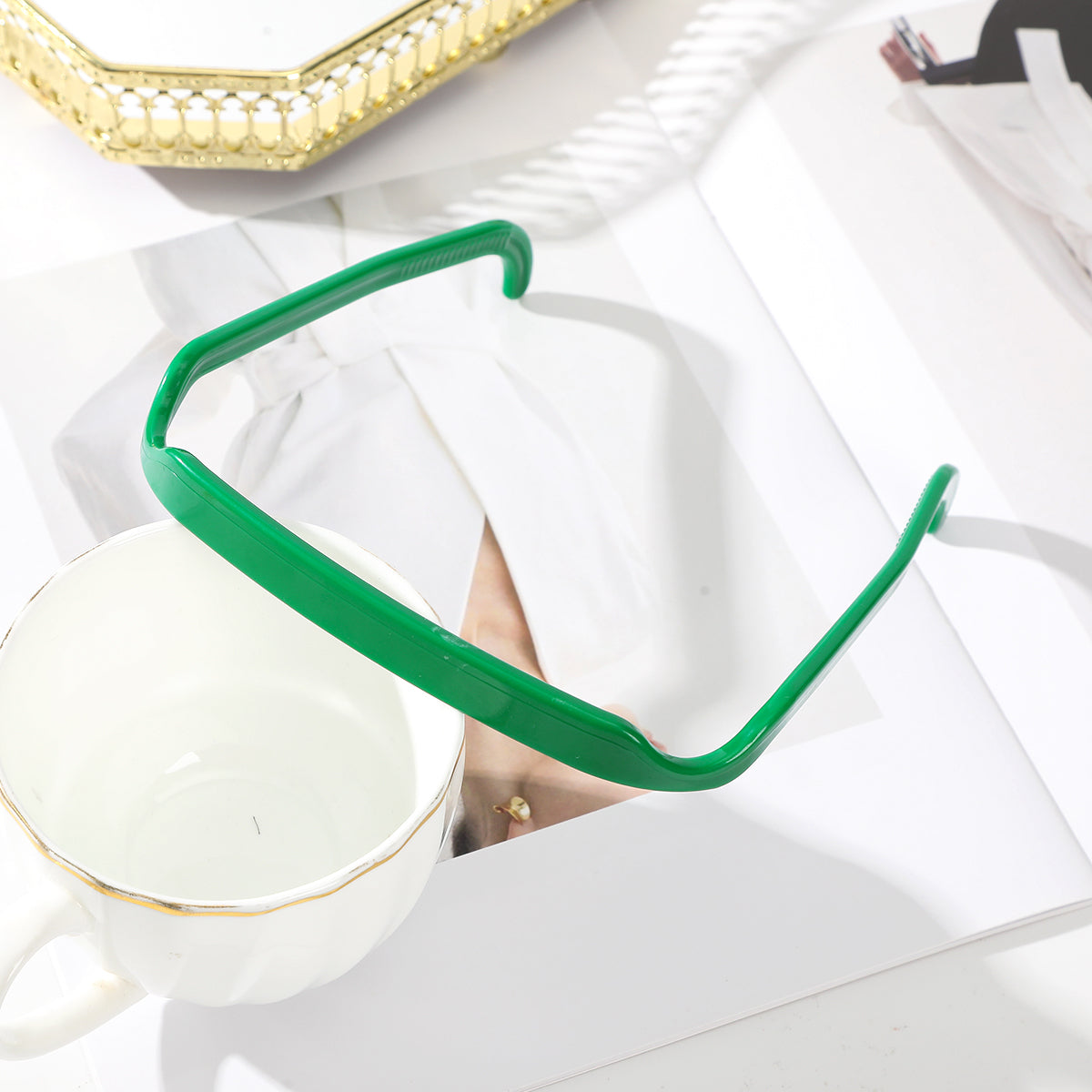 Bandeau invisible pour cheveux