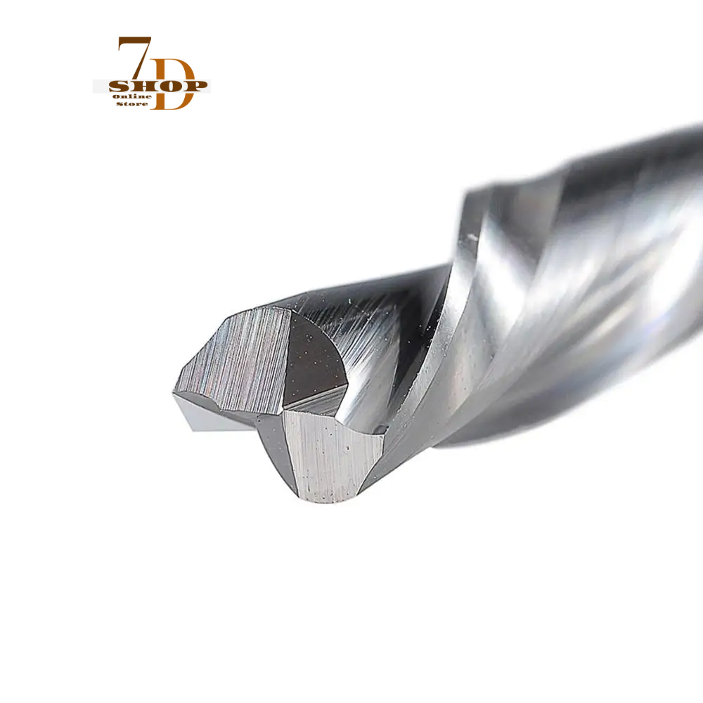 SHOP7D_inch size UP Cut DOWN Cut Two Flutes carbide Spiral router bit 3.175mm 6.35 mm,CNC Router, Compression Wood End mill Cutter bits