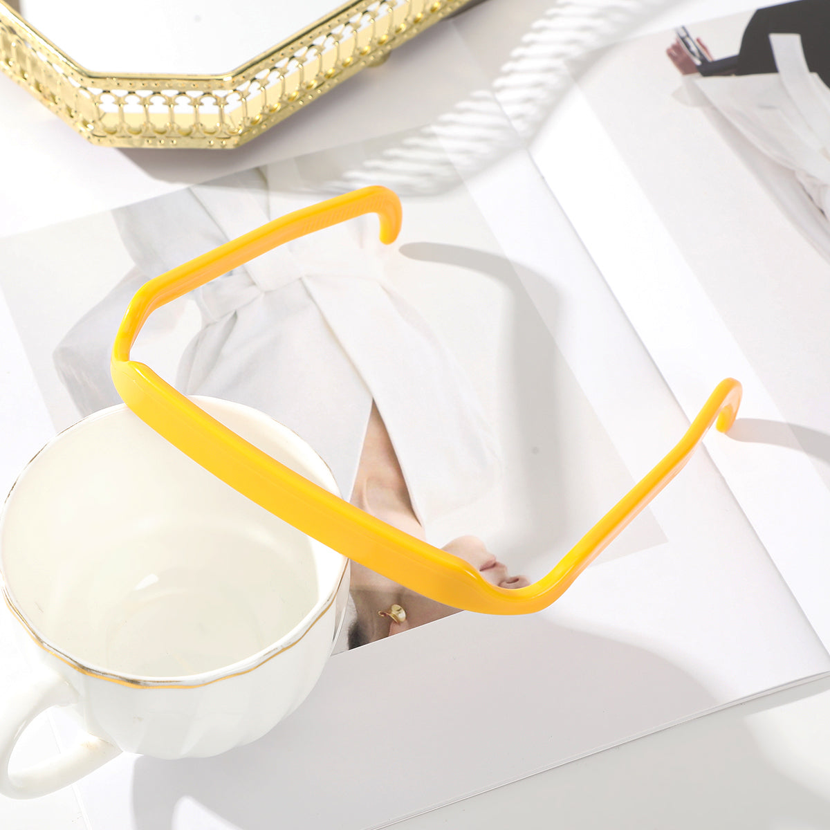 Bandeau invisible pour cheveux