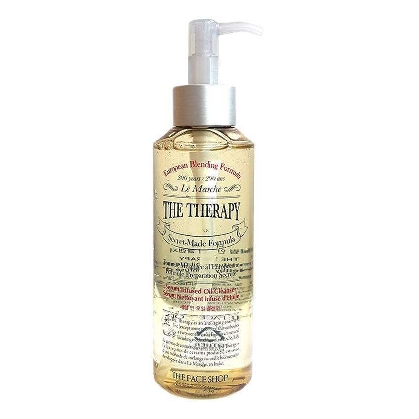 [Thefaceshop] منظف زيتي مُعزز بالسيروم من The Therapy، 225 مل