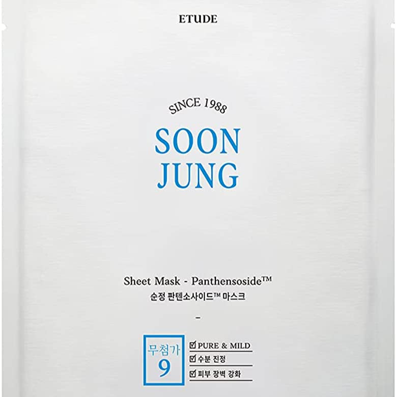 [EtudeHouse] SoonJung Mask Panthensoside 10 sheets
