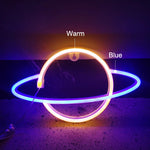 لافتات ليلية معلقة من النيون بتقنية LED