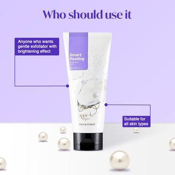 [Thefaceshop] مقشر وايت جيويل 120 مل