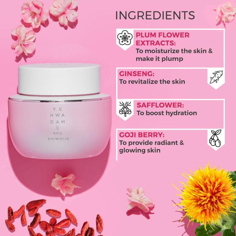 [Thefaceshop] كريم يهوادام المنعش للعين بزهرة البرقوق - 25 مل
