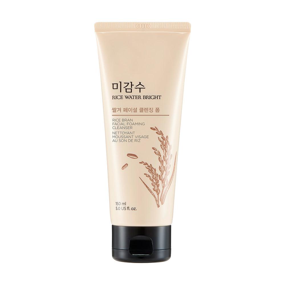 [Thefaceshop] منظف الوجه الرغوي بخلاصة نخالة الأرز وماء الأرز المنعش 150 مل