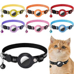 Reflective Cat Collar with Apple AirTag Holder
