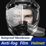 Film antibuée et imperméable universel pour casque de moto
