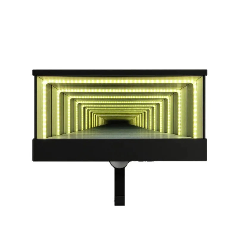 Porte-clés de garage à miroir profond LED