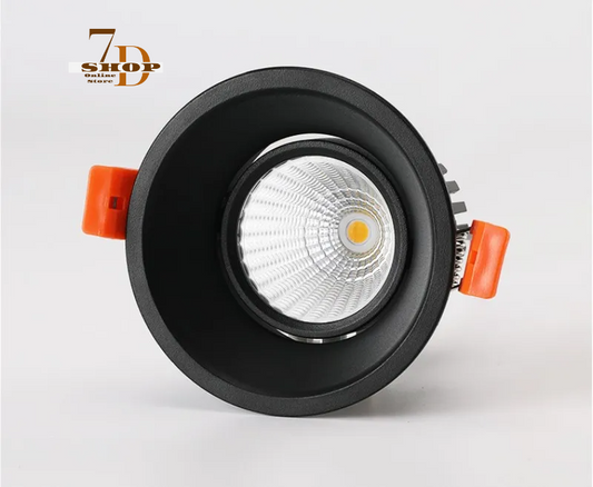 SHOP7D_Dimmable Recessed Anti Glare COB LED Downlights 10W 15W 18W  LED Ceiling Lamps  Indoor Lighting AC110V/220V