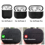 جراب ألكانتارا لسماعات AirPods Pro