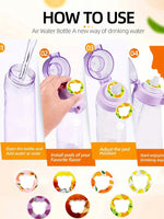 كبسولات زجاجات المياه المنكهة