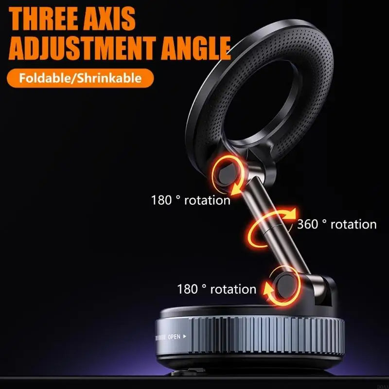 حامل هاتف مغناطيسي يعمل بالشفط