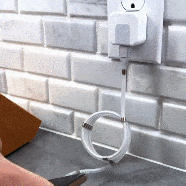 كابل شحن مغناطيسي للهاتف، ذاتي اللف