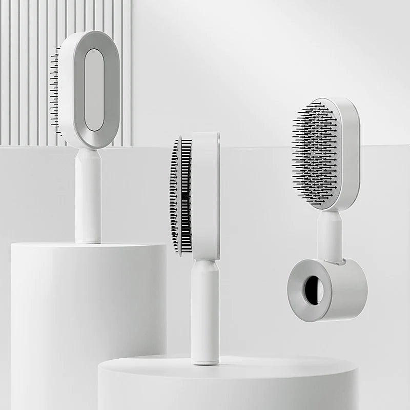 Brosse à cheveux ergonomique