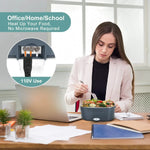 Boîte à lunch chauffante électrique 2 en 1