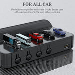 شاشة عرض المعلومات على الزجاج الأمامي للسيارة