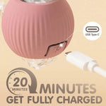 لعبة قطط أوتوماتيكية على شكل كرة دوارة