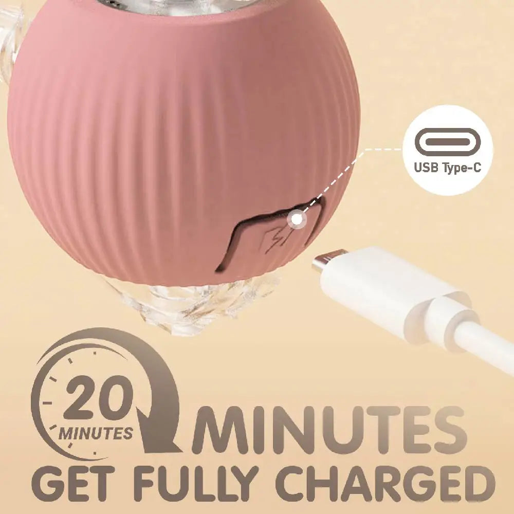 لعبة قطط أوتوماتيكية على شكل كرة دوارة