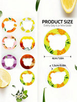 كبسولات زجاجات المياه المنكهة