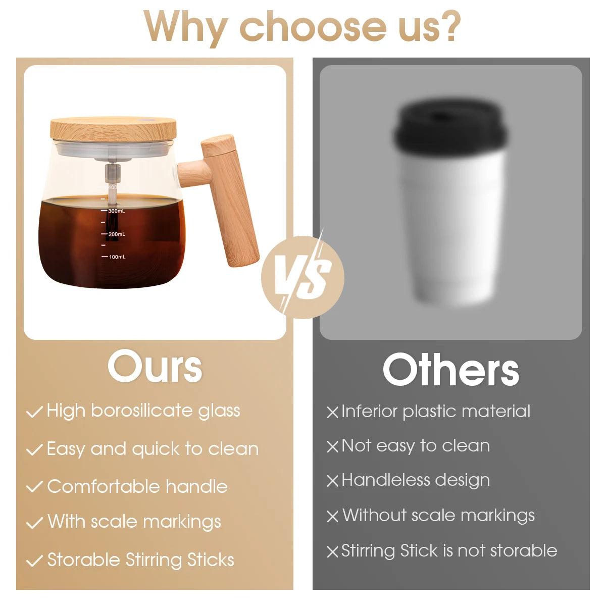 كوب قهوة ذاتي التحريك