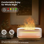 Humidificateur à flamme d'air