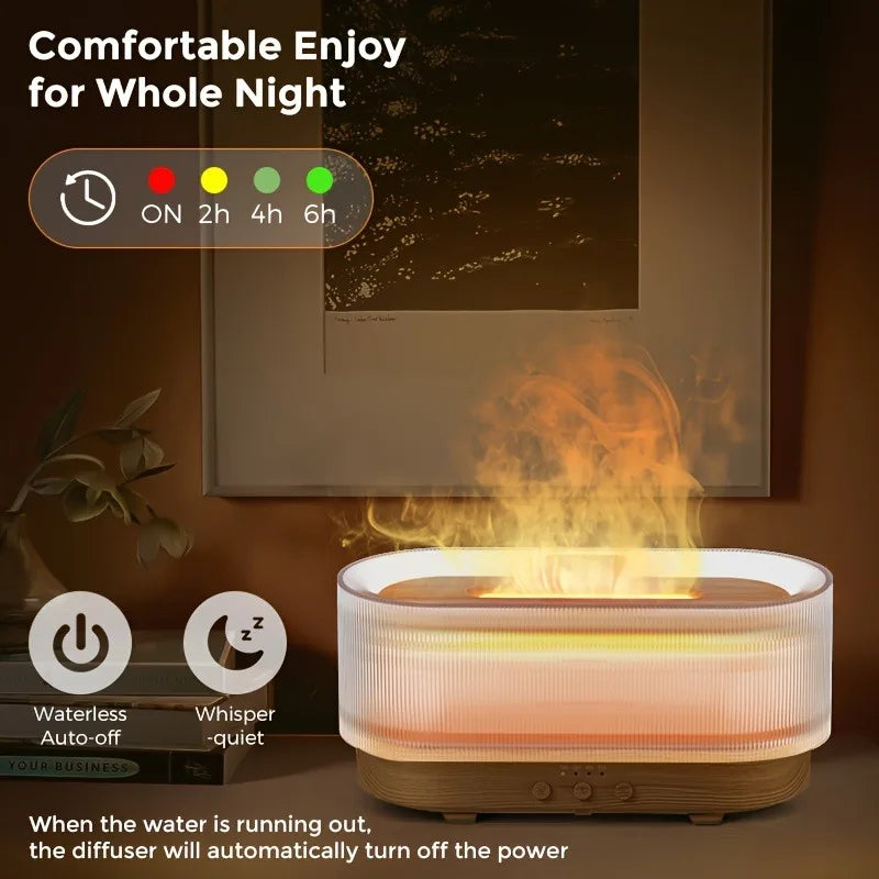 Humidificateur à flamme d'air
