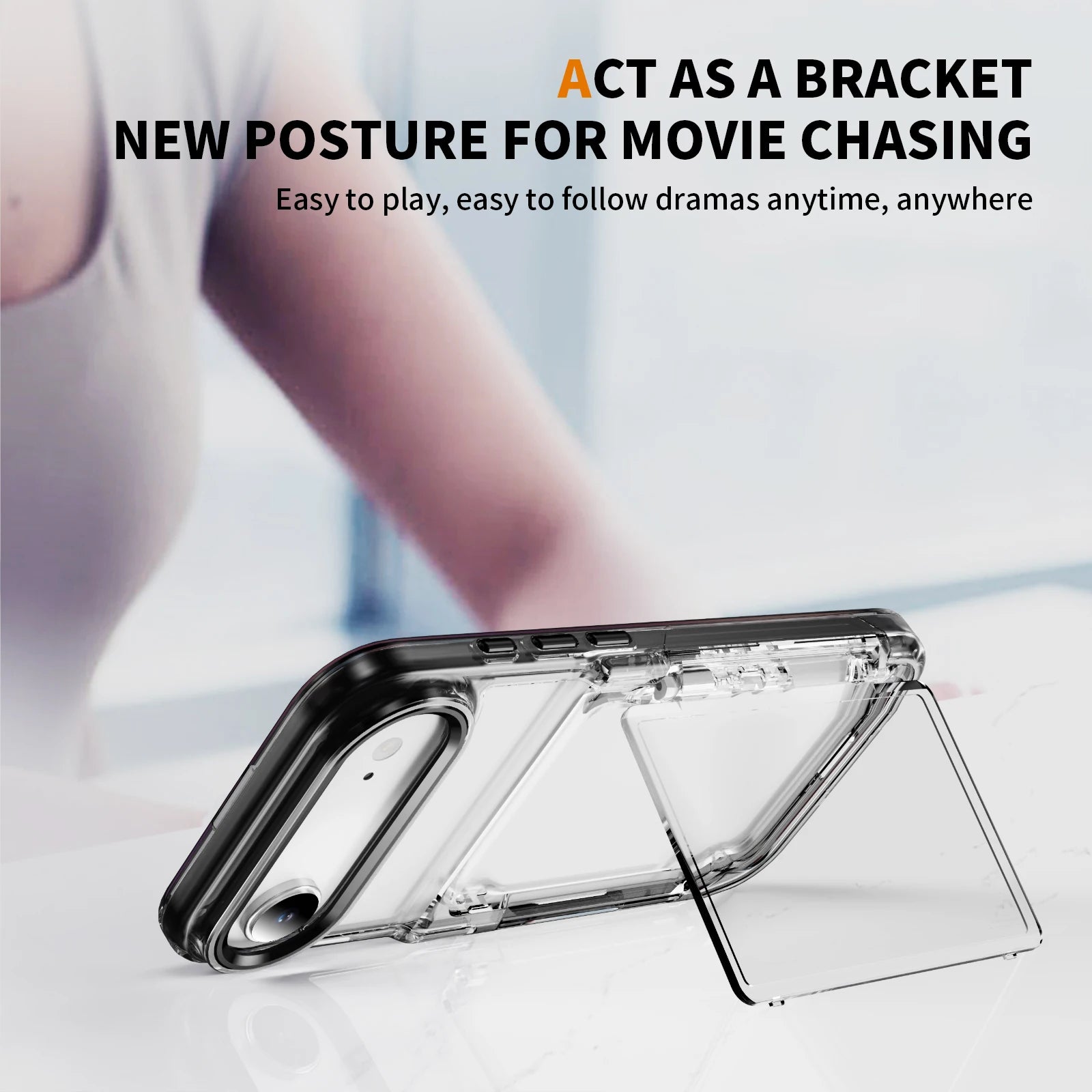 جراب حماية لهاتف آيفون مع حامل بطاقات