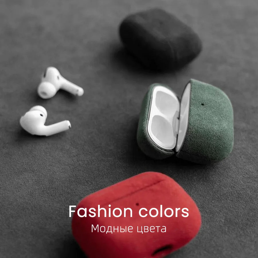 جراب ألكانتارا لسماعات AirPods Pro