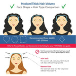 Bandeau invisible pour cheveux