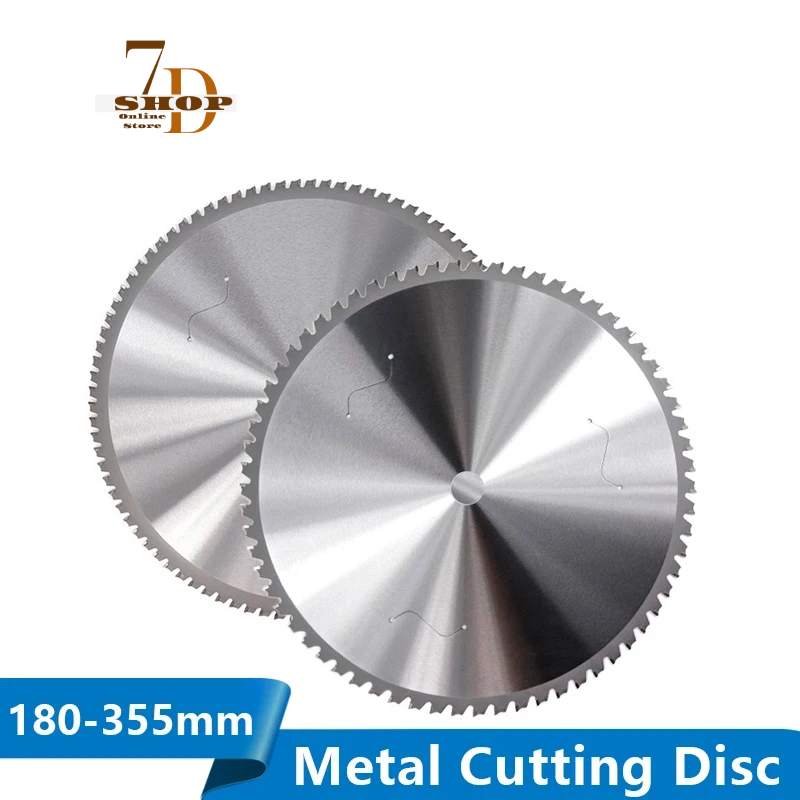 SHOP7D_Metal Cutting Blade 180/230/305/355mm Circular Saw Blade For Aluminum Iron Steel Metal Cutting Disc Carbide Saw Blade