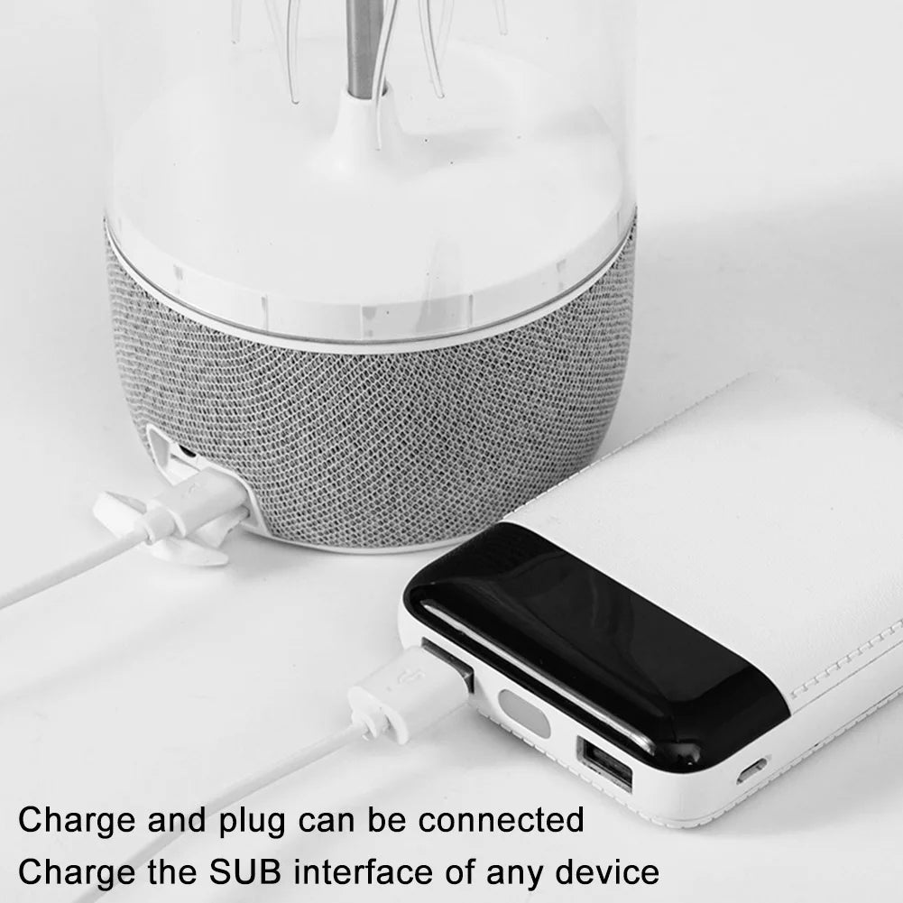 مكبر صوت على شكل مصباح قنديل البحر