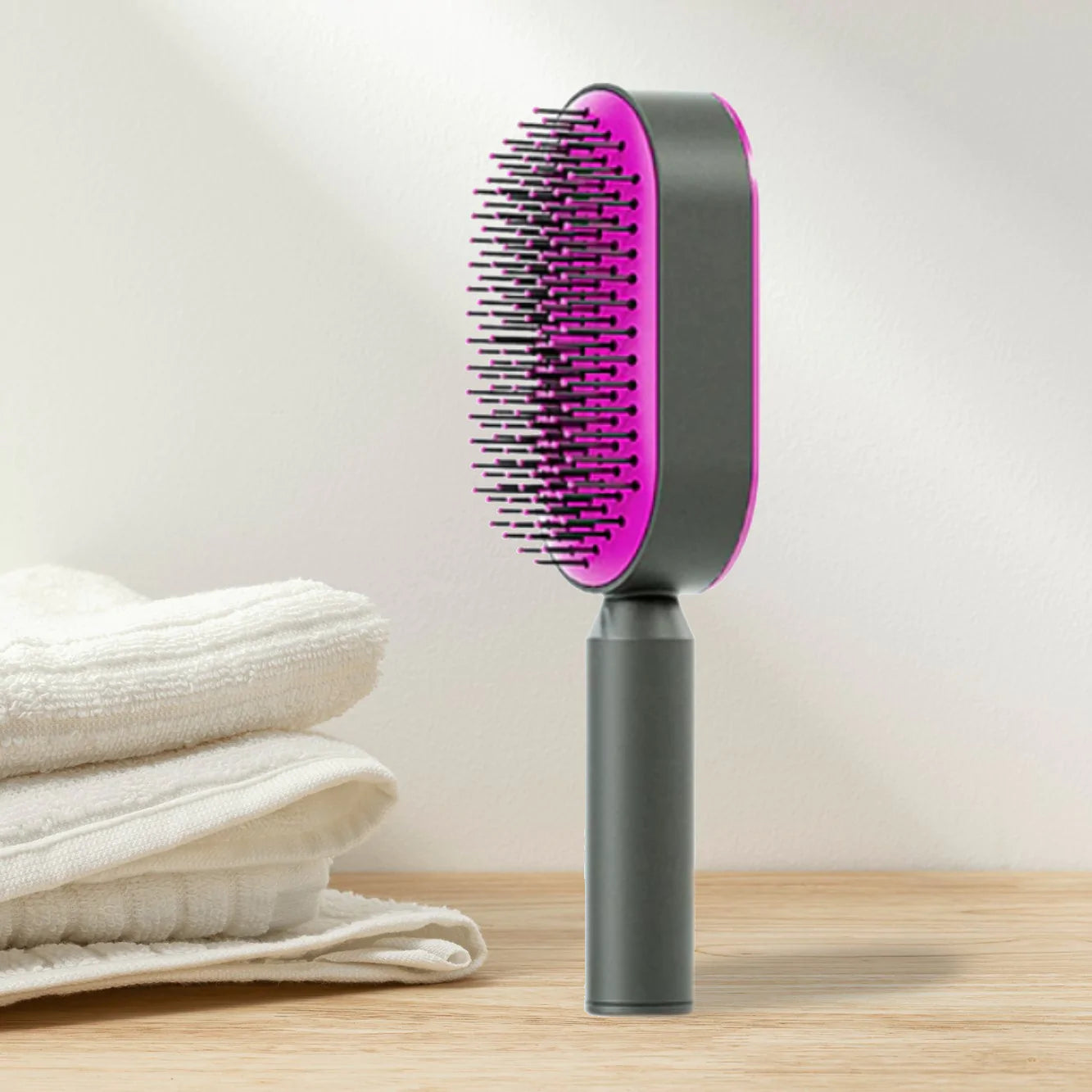 Brosse à cheveux ergonomique