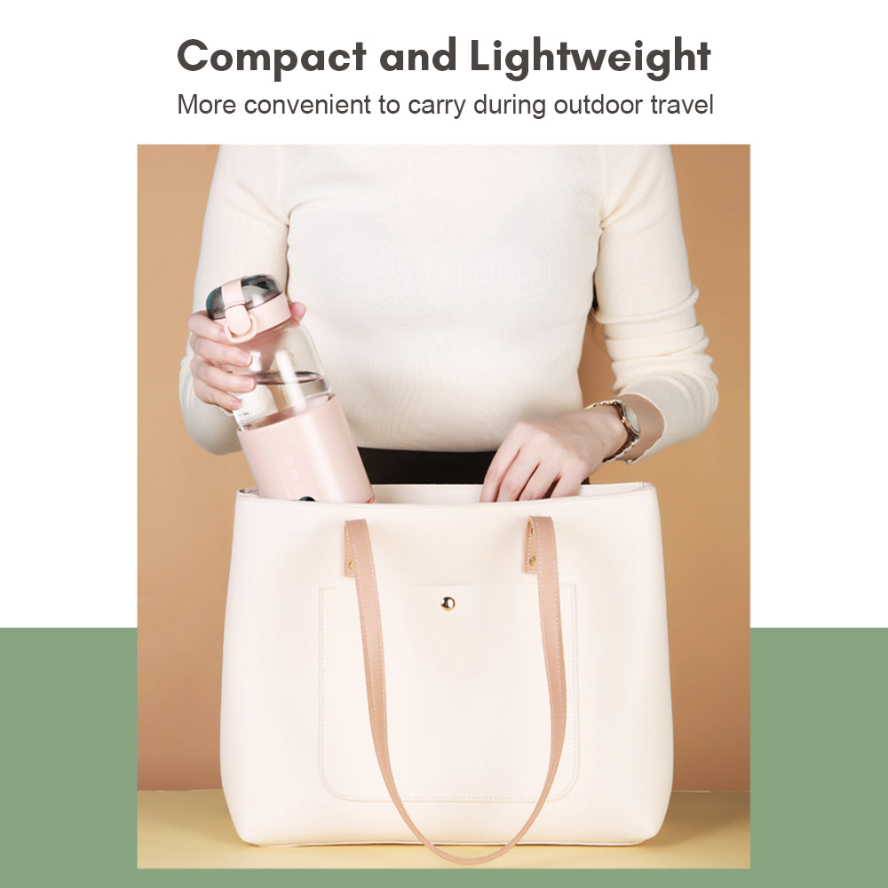 مدفأة زجاجات محمولة للأطفال بسعة 300 مل مع تحكم دقيق في درجة الحرارة