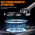 حامل هاتف مغناطيسي يعمل بالشفط