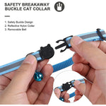 Reflective Cat Collar with Apple AirTag Holder