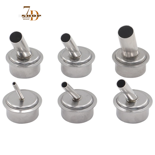 SHOP7D_1pcs 45 degree bend nozzle BGA hot air gun straight nozzle hot air gun slant nozzle  for QUICK 861DW soldering station