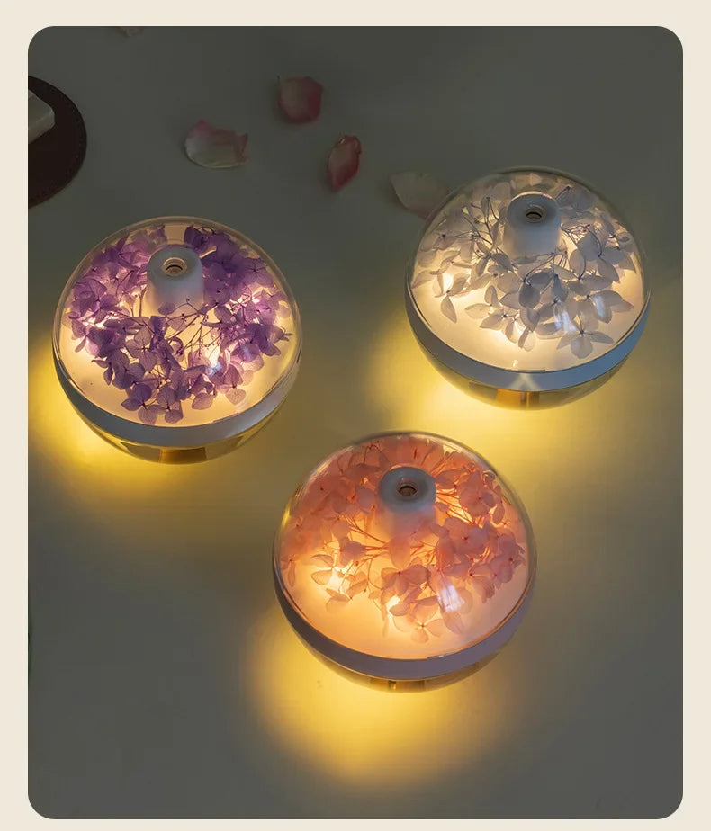 مرطب هواء على شكل زهرة سعة 270 مل