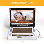 Ordinateur portable avec griffoir pour chat