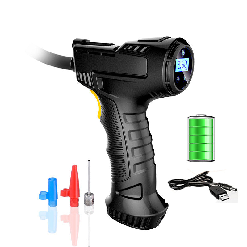 مضخة هواء كهربائية محمولة لإطارات السيارات