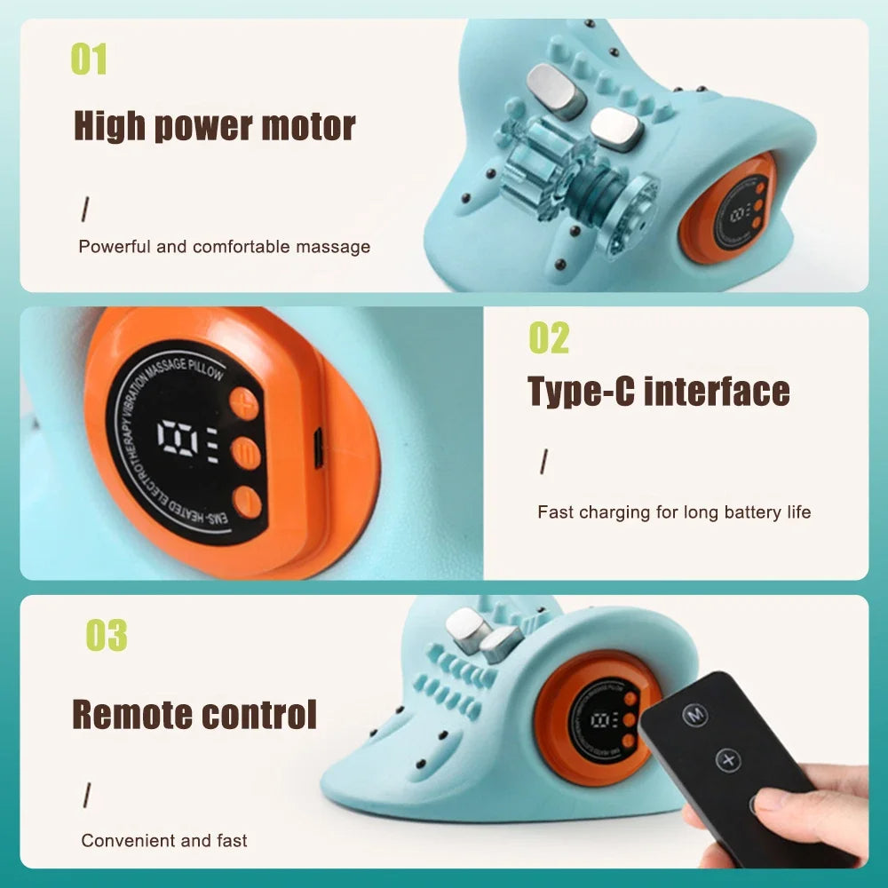 Appareil de massage cervical EMS