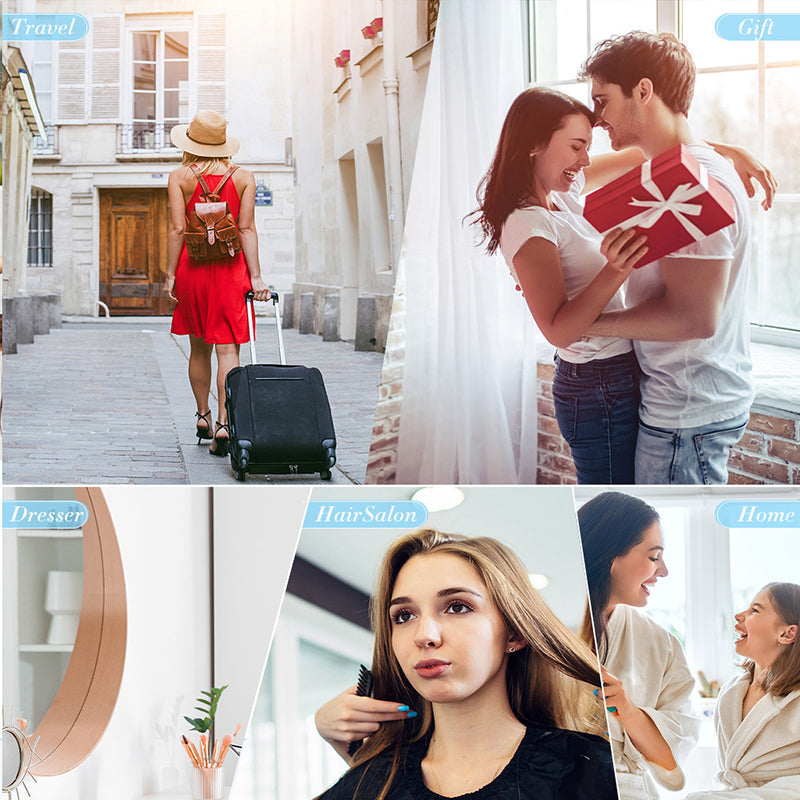 Lisseur et peigne professionnel sans fil