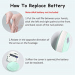 Coupe-ongles électrique pour bébé