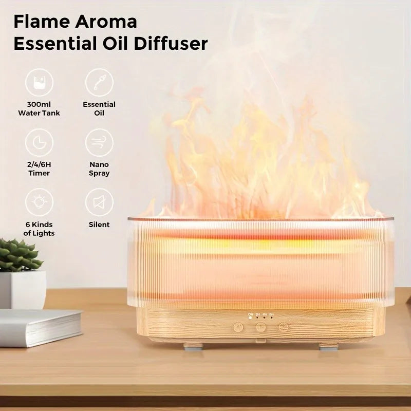 Humidificateur à flamme d'air