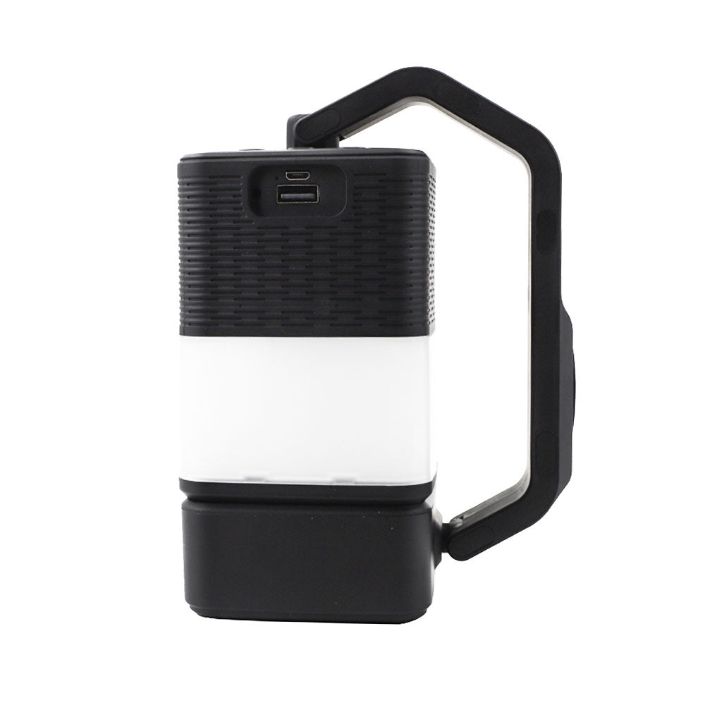 Lampe de nuit LED USB pour le camping, enceinte portable compatible Bluetooth