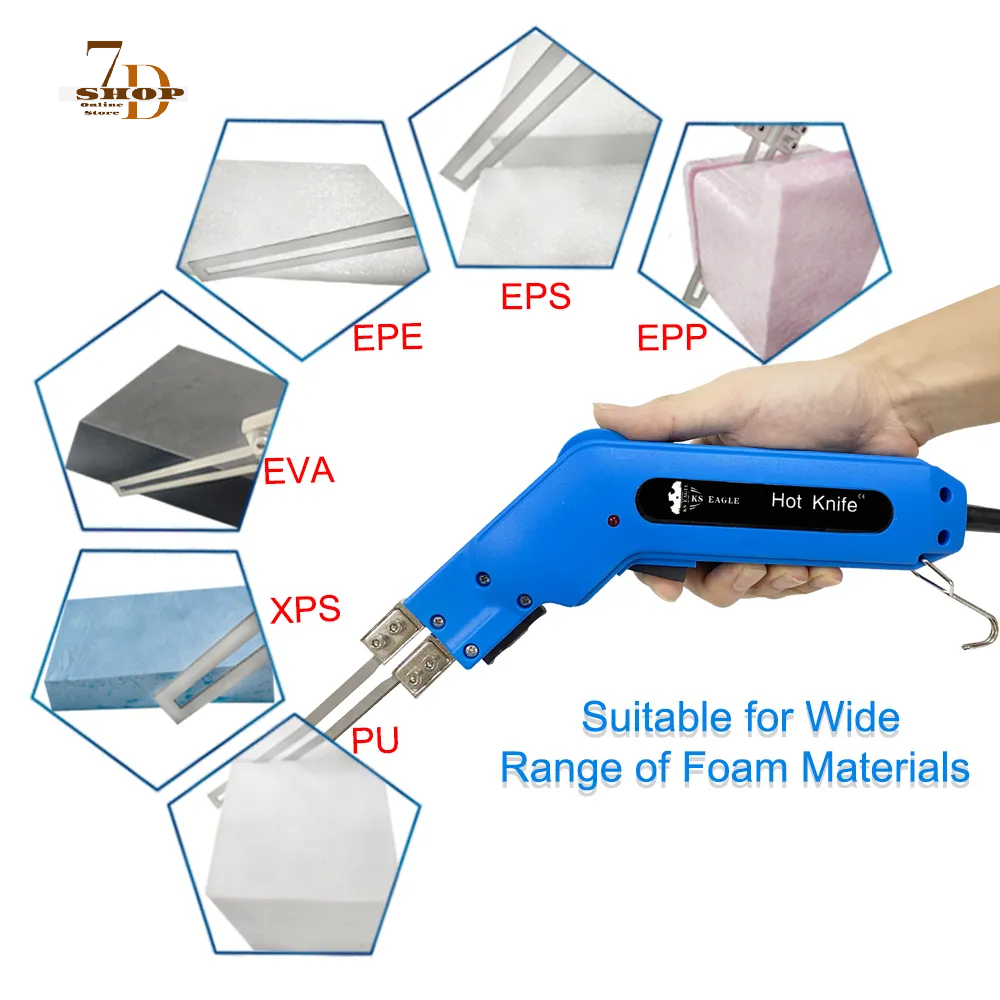 SHOP7D_Foam Cutter Hot Knife 110/230V Electric Foam Polystyrene Cutting Machine Styrofoam Cutter DIY Cutting Tools Foam Cutter