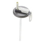 Couvercle de canette avec paille