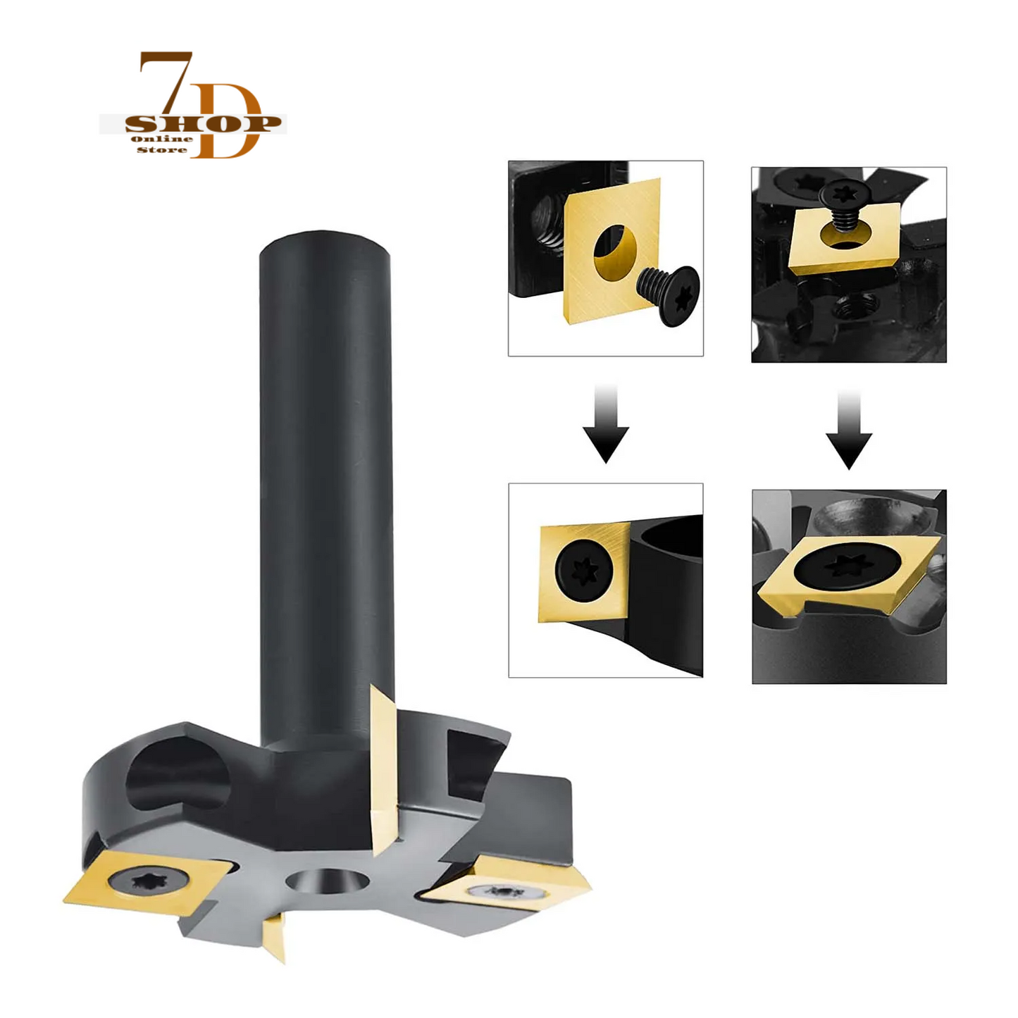 SHOP7D_2-Flute Wood Planer Bit 38.1mm 45mm Cutting Spoilboard Surfacing Router Bit Insert Carbide Slab with ATS-coated insert