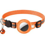 Reflective Cat Collar with Apple AirTag Holder