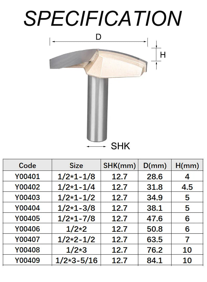 SHOP7D_Classic Plunge Bit CNC Woodworking Tools Carbide End Mill Router Bits for Wood Milling Cutter Cutting Wood Router Tool